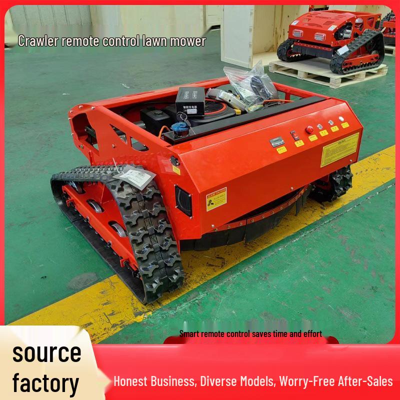 Smart Remote-Control Gasoline Lawn Mower - Outdoor Multi-functional Grass Cutter