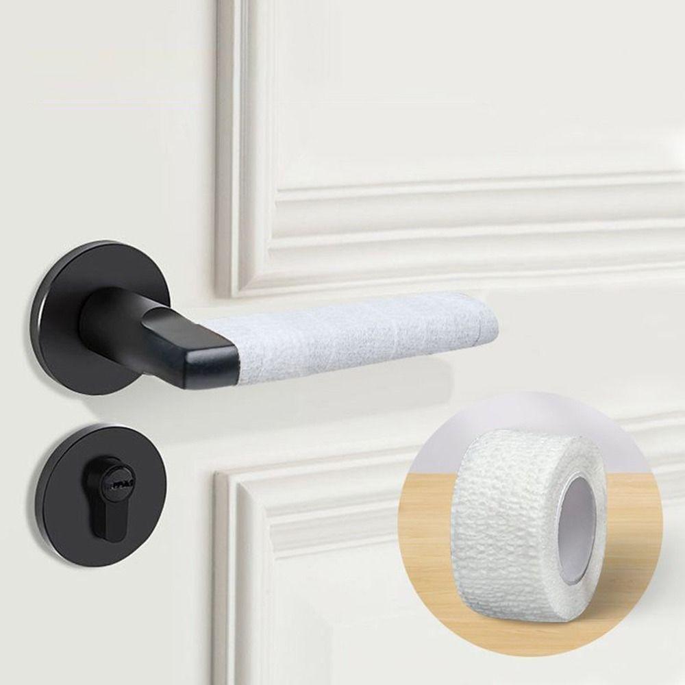 Anti-Slip Door Handle Tape Anti Collision Door Handle Cover Portable Doorknob Protector  Home