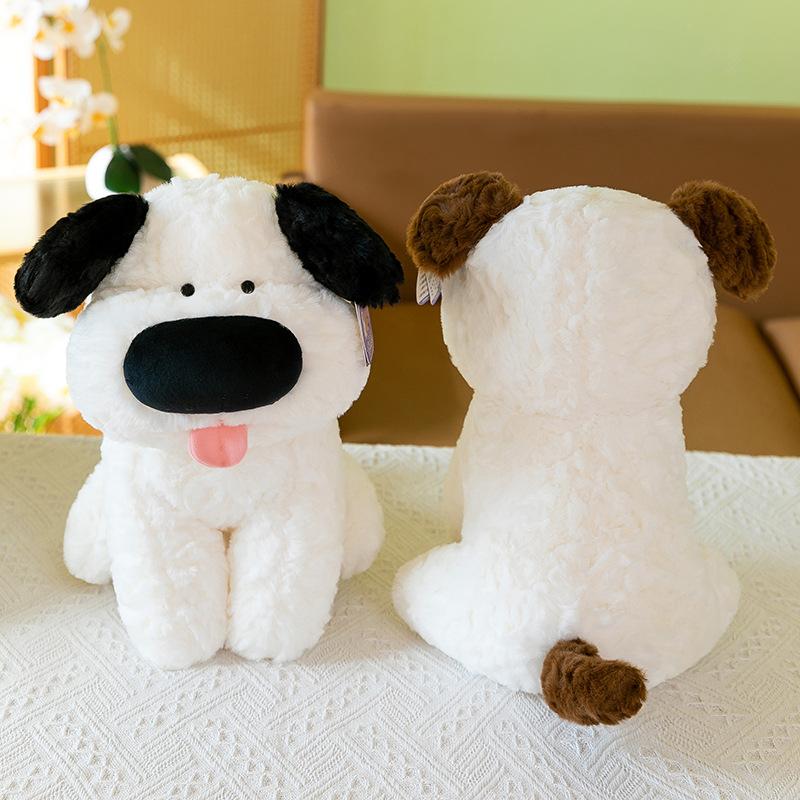 Sitting Hamburg Wang Plush Toy Children's Soothing Pillow Cute Pet Car Ornament Doll Machine Doll Gift