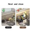 Kitchen Sink Sponge Holder ABS Material Durable Soap Rack Kitchen Supplies Storage Rack Home Spice Rack Drainage Shelf