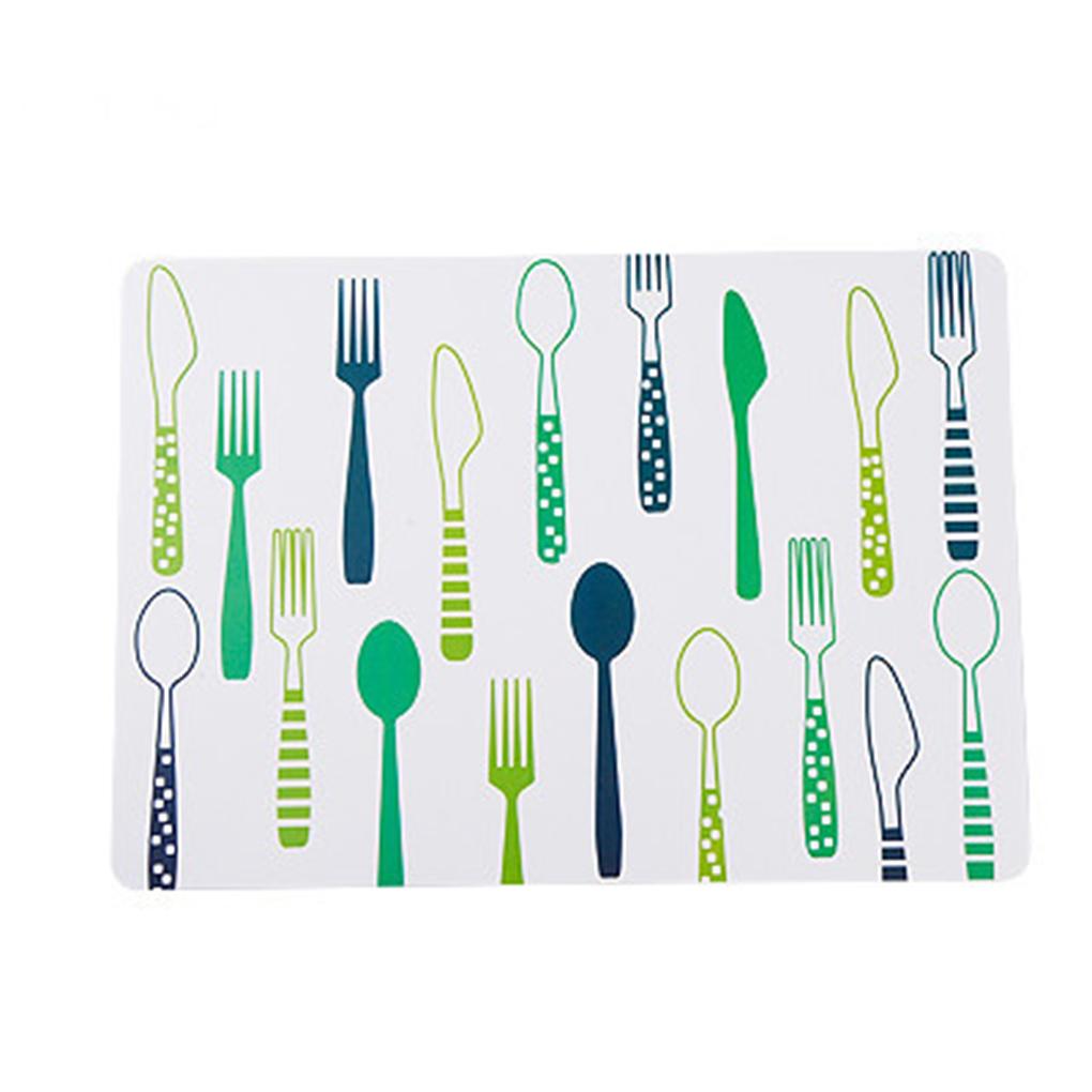 

Водонепроницаемый коврик для стола с принтом, нескользящий пищевой коврик, термоизоляционная подставка под миску - Тип 2