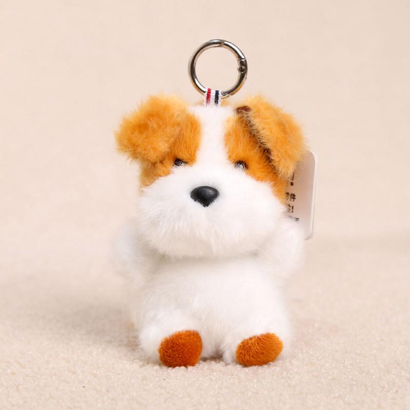 Polar Bear Soft Toy Pendant With Short Plush Material For Bag Decor