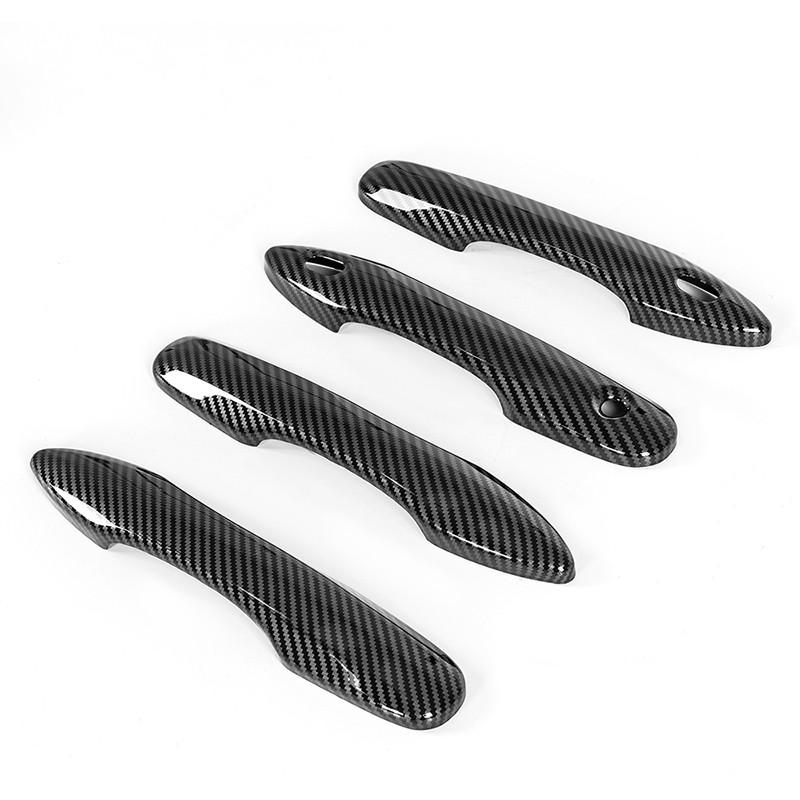 Fits 2018~2023 Toyota Camry Carbon Fiber Door Handle Cover Trim Overlay Cap Set