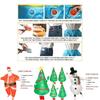 Hilarious Unisex Christmas Adult Inflatable Fancy Dress Costume For Parties And Events