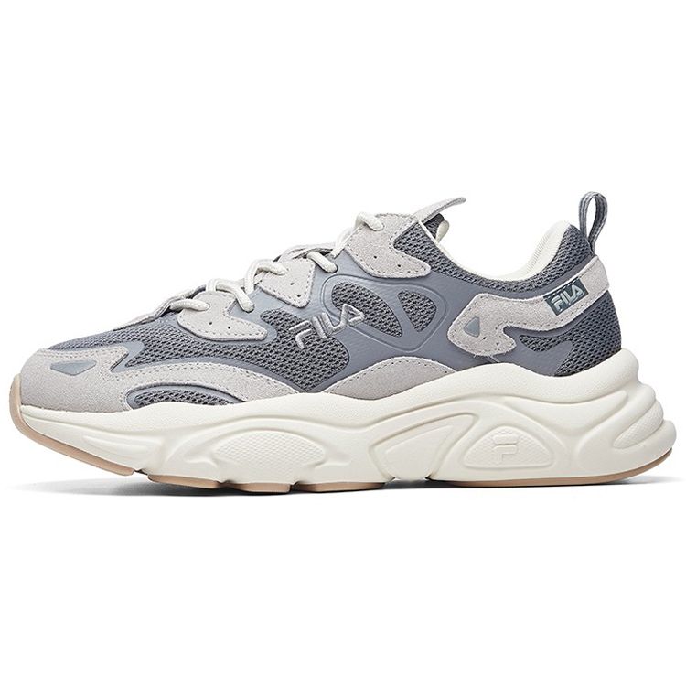 FILA Mars 1 Comfortable Versatile Shock Absorbing Breathable Low Top Casual Shoes Women sneaker Gray Brown White F52W242103FFD