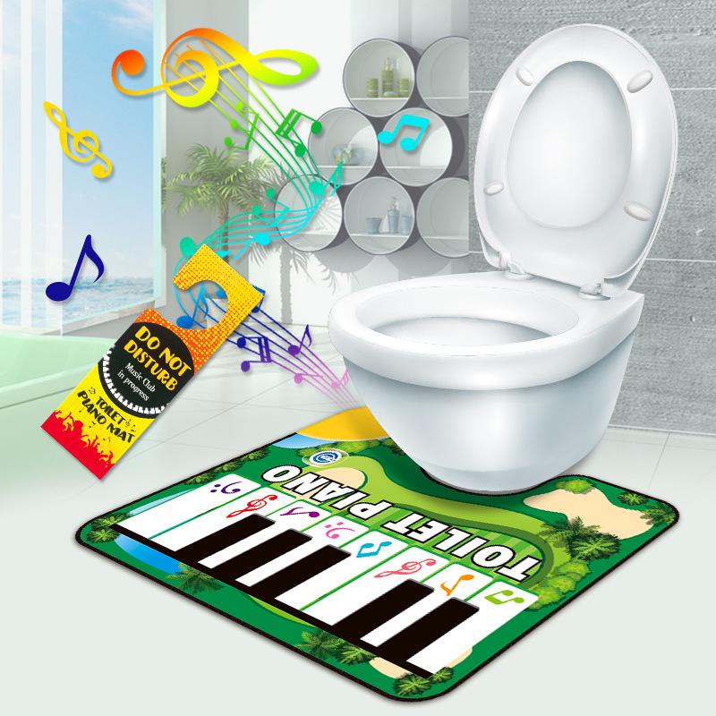 New Toilet Electronic Organ Adult Leisure Fun Antiboredom Toys Music Blanket Game Carpet Foreign Trade