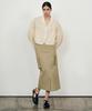 Laneonkyulleoseu Utility Cargo Midi Skirt_Light Khaki
