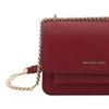 Michael Kors Magnetic Closure Adjustable Shoulder Strap Crossbody Bag Women Bags Deep-Red Black 32T4GC7C1T-DEEPRED