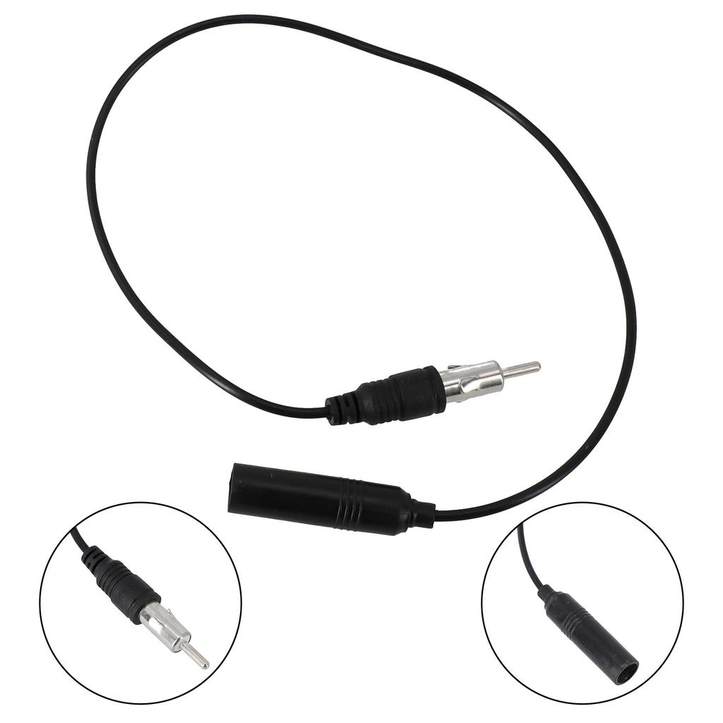 Extension Cable Antenna Extension For Car General Purpose New Portable 50cm ABS Accessory Antenna Approximately
