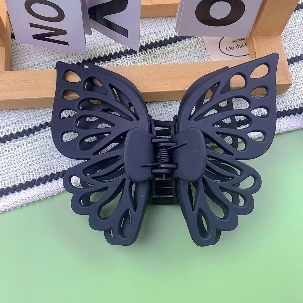 Elegante Pinza per Capelli a Doppia Struttura a Forma di Farfalla - Pinza a Squalo di Alta Qualità per Donne