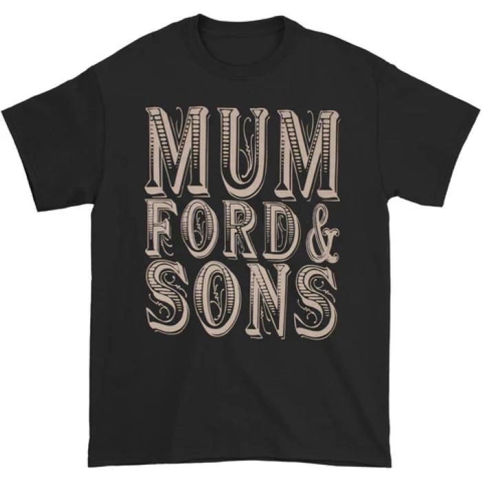 HOT! Mumford & Sons LOGO Black Shirt All size S-5XL H119 Unisex T-Shirt XL