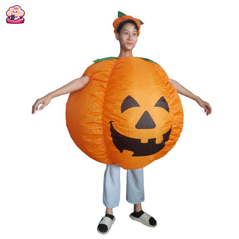 Inflatable Cute Cartoon Turkey Costume for Halloween and Parties