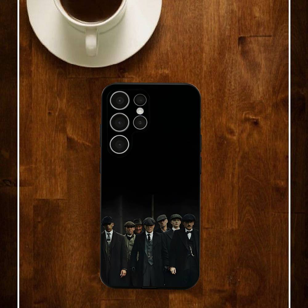 British TV P-Peaky B-Blinders Phone Silicone Case For Samsung S24 22 20 23 21 20 Ultra Plus Lite 5G Print Cover