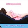 VaHppy "S" Shaped Inflatable Sofa Beds "Sex On Horseback" Individual Airbags Vibrating Undulating 150*61*50CM Handcuffs Included