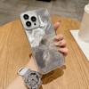 IMD Flash Blade Vortex Mobile Phone Case Is Suitable for Apple 16PROMAX Large Hole 15 Shell Silver 14 Love Standard 11/12.