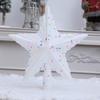 Christmas Pink Pentagon Top Star Tree Topper Exquisite Star Xmas Tree Small Christmas Star Topper Christmas Decorations