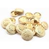 14pcs Gold Blazer Buttons for Men's Suits Blazers Sport Coats 20mm 15mm Metal Shank Suit Buttons Set for Sewing Coats Suits Blazers (MB20080)