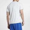 Nike T Shirts Men's White Crew Neck Moderate Straight Fit AJ8022-100