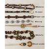 Bohemian Retro Braided Ethnic Waist Rope Accessories Belt Women's Decoration with Skirt High-end Waist Chain