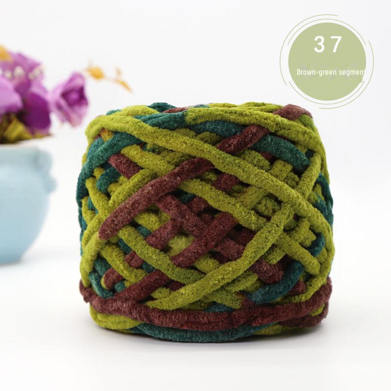 Thick Wool DIY Yarn Ball for Handwoven Crafts - Soft Texture, Easy To Work With, Multiple Colors