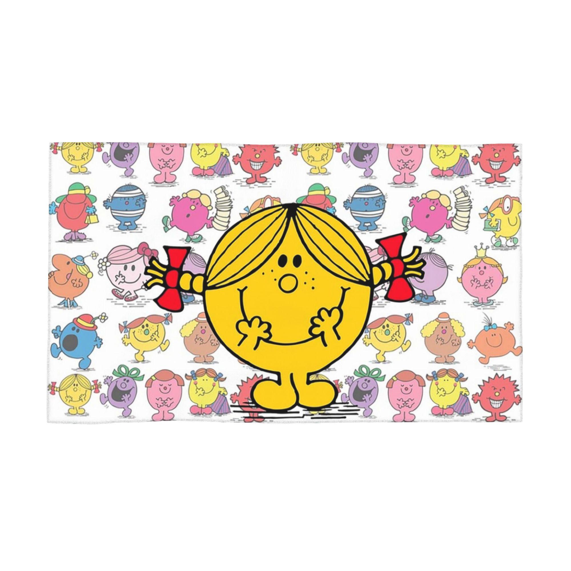 

Little Miss Sunshine Soft Face Towel Quick Dry Pool Bath Cotton Towels Absorbent Quick W40*H60(CM)
