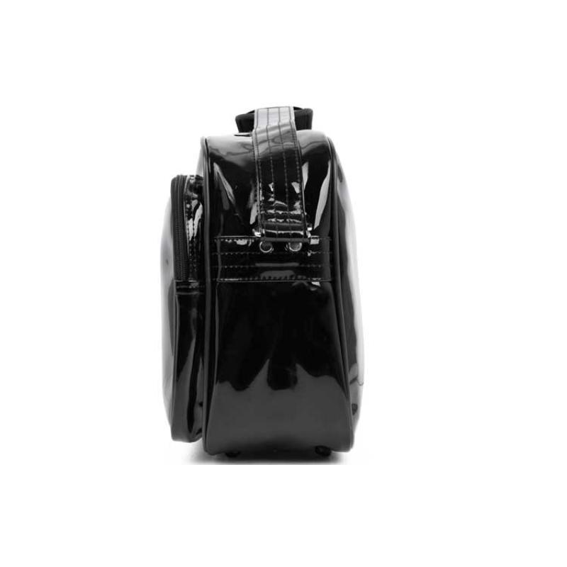 adidas Polyurethane Gym Bag, Shoulder Bag, Crossbody Bag Small Unisex Black Adidas CX4042