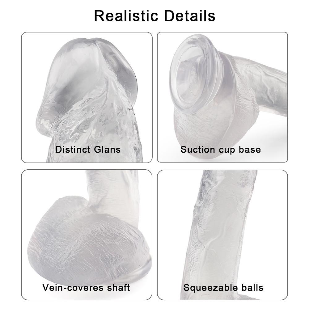 Realistic Dildo with Suction Cup Huge Dildos Sex Toys for Woman Men Fake Dick Big Penis Anal Butt Plug Erotic Sex Shop