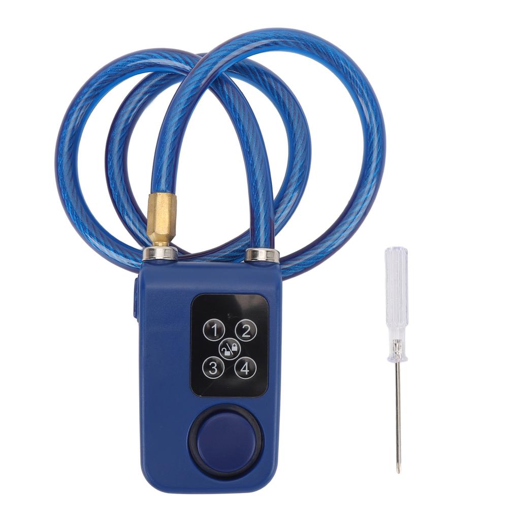 Motorcycle Password Lock Keyless Loud Volume Anti Theft Alarm Low Power Alert Rain Proof Password Se