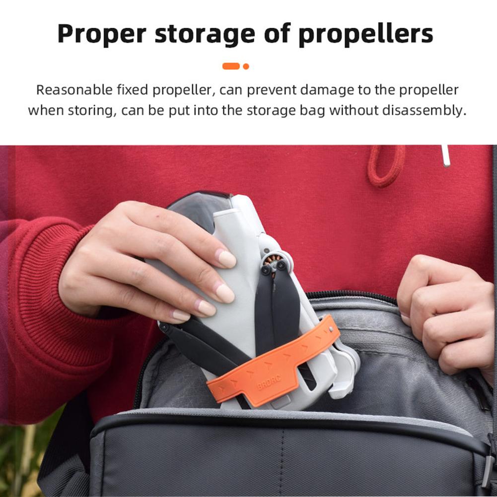 Propeller Protective Holder Portable Propeller Holder Mount Blade Fixed Guard Drone Accessories for Mini 3/Mini 3 Pro