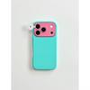 Minimalist INS Style Patchwork Solid Color Phone Case IPhone 17 Pro Max 16 15 Shockproof Protective Cover