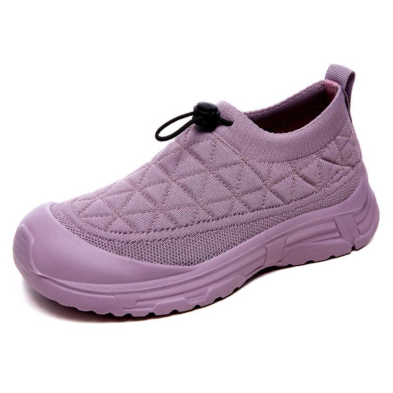 Women's Spring Soft Sole Slip-On Mom Shoes - Comfortable and Fashionable Old Beijing Style