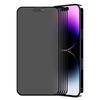 ENKAY HAT PRINCE 5Pcs Privacy Screen Protector for iPhone 15 Pro Max ,28-degree Anti-spy Tempered Glass Full Cover Film