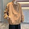 Men's American Retro Lapel Cool Jacket - Trendy Spring/Autumn Style for Couples
