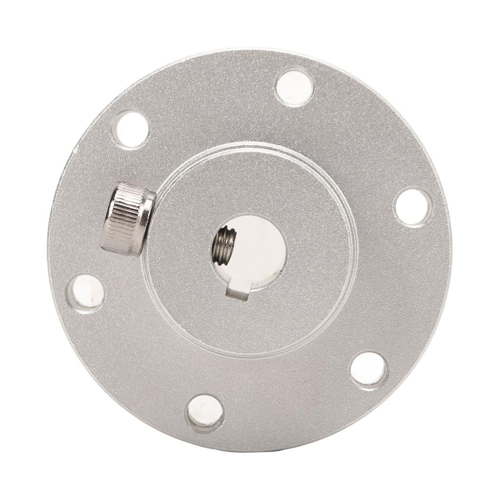 RC Flange Coupling 10mm Diameter Aluminum Alloy Wheel Flange Connector with Key for RC Car Motor