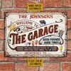 Vintage Metal Sign for Garage Man Cave Bar Pub Retro Wall Decor Tin Plate