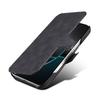 DENIOR B07 For iPhone 16 Pro Max Case Leather+PC Magnetic Detachable Wallet Phone Cover