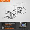Gwyaf White Trailer Truck Camera  AHD1080P Mini Front/Side Reversing Camera Wide View Angle Fifth Wheel/RV Camper Parking Camera