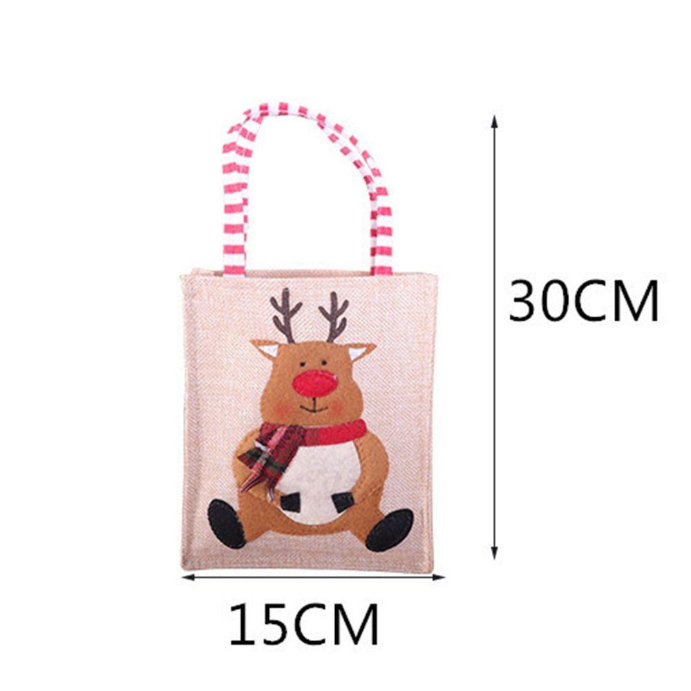 Student Sacks Women Casual Children Candy Canvas Bag Christmas Tote Bag Gift Bags Shopping Bag