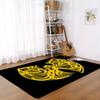 W-WU-TANG Fashion Floor Mats Home Laundry Rug Carpet For Living Room Decor Lounge Area Anti-slip Foot Mat Entrance Doormat