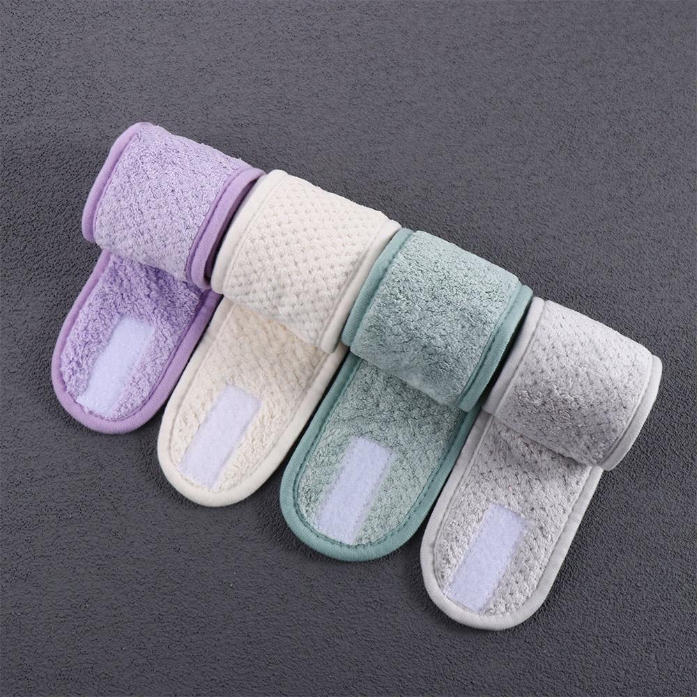 

Fashion Makeup Shower Cosmetic Bath Wrap Tiara Coral Fleece Headband Turban Face Wash Hairband серый