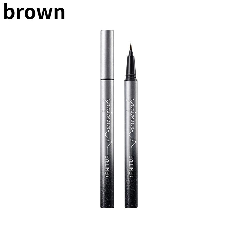 1Pc Slippery Waterproof Eyeliner, Long-lasting Waterproof, Non-smudging and Non-decolorizing, Big Eye Setting Eyeliner Pen