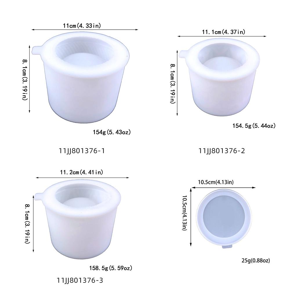 Handy DIY Flower Planter Dropping Glue Mold Flexible Crystal Silicone Mold for Jewelry Making Decorations Silicone Mold