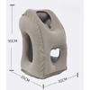 Upgraded Inflatable Air Cushion Travel Pillow Headrest Chin Support Cushions for Airplane Plane Car Office Rest Neck Nap Pillows