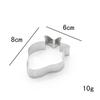 1/7pcs Flower Cookie Biscuit Baking Mould Stainless Steel Fruit Cutter