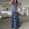 Spring New Women's Dresses - Floral Print Loose Long Dress