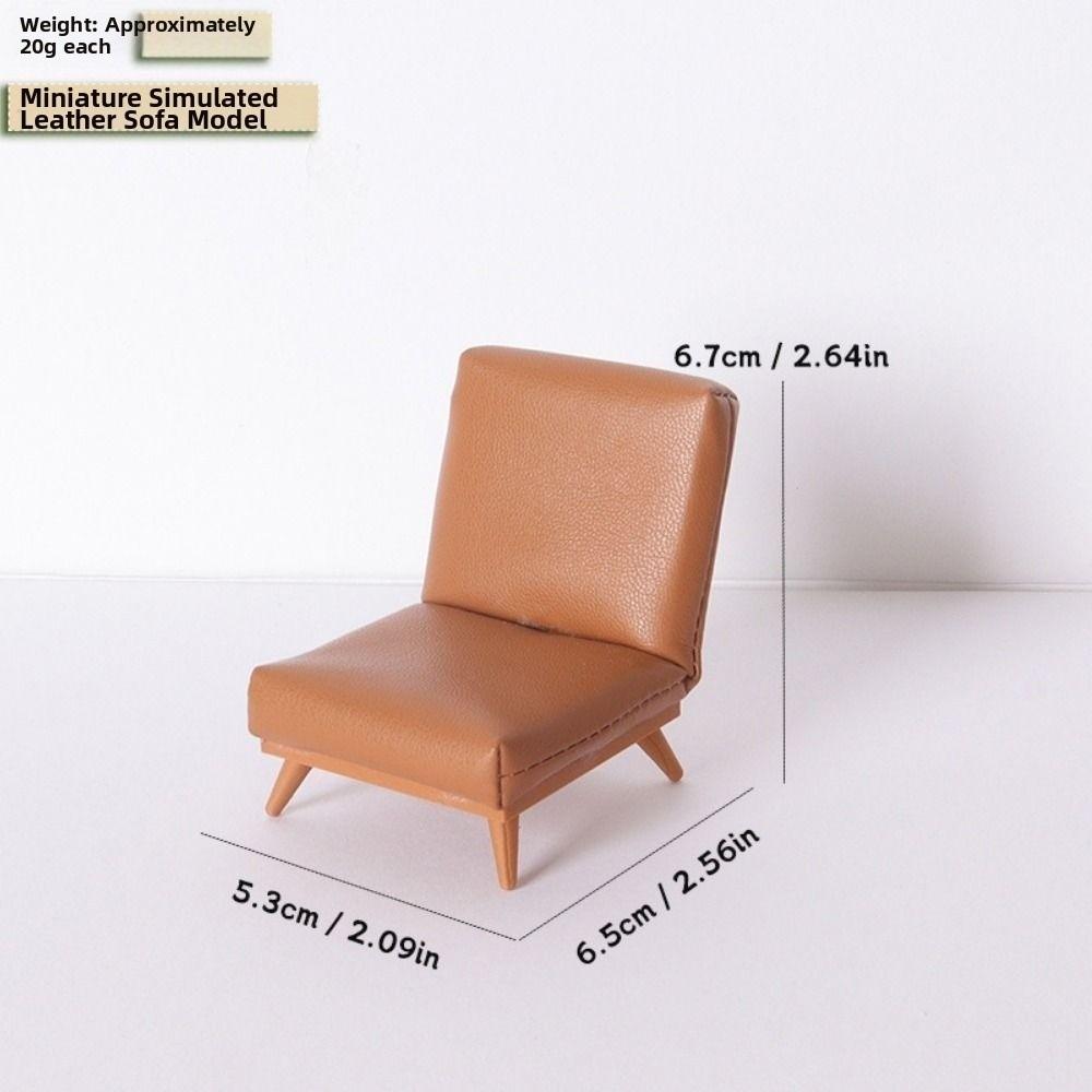 Plastic Foldable Beach Chair Model Mini Doll Summer Vacation Chair For OB11 Doll