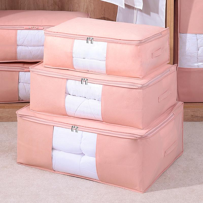Large-Capacity Moisture-Proof Zip Quilt Storage Bag for Bedding & Clothes