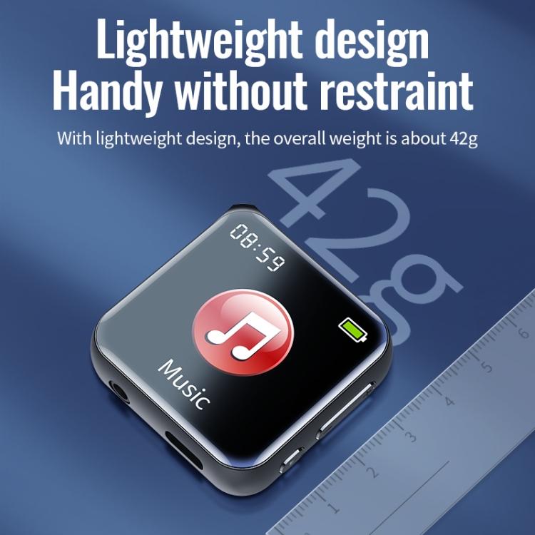 4GB / 8GB /16GB / 32GB / 64GB / 128GB 1.44 Inch Screen MP3 Music Player Radio Alarm Clock E-book Voice Sound Recorder