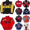 Herren Damen Retro Motorradjacke Baumwolle Gepolstert Winddicht Sportmantel Reiten Wandern Camping Outdoor