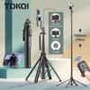 Tripod for Smartphone Light Camera,Tripods Stand with Wireless Bluetooth,Selfie Stick Brackets with Phone Holder for Vlog/Video 7